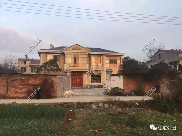 趁熱鬧來曬曬我的新房子，帶大院的兩層小洋樓，27萬蓋好美滋滋