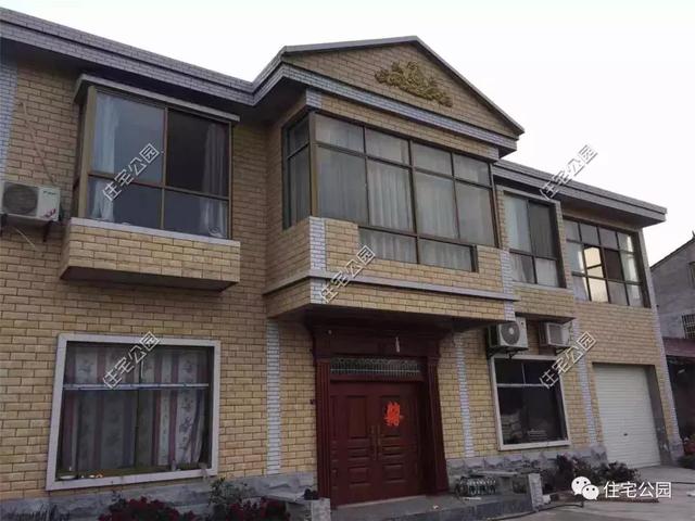 趁熱鬧來曬曬我的新房子，帶大院的兩層小洋樓，27萬蓋好美滋滋