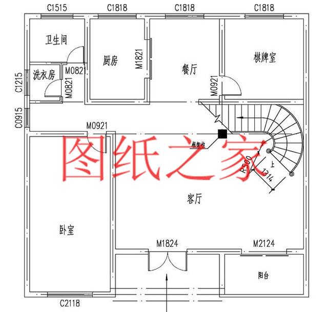 小宅基地就建一套11X12米農(nóng)村二層別墅，造價才20萬，經(jīng)濟實用！