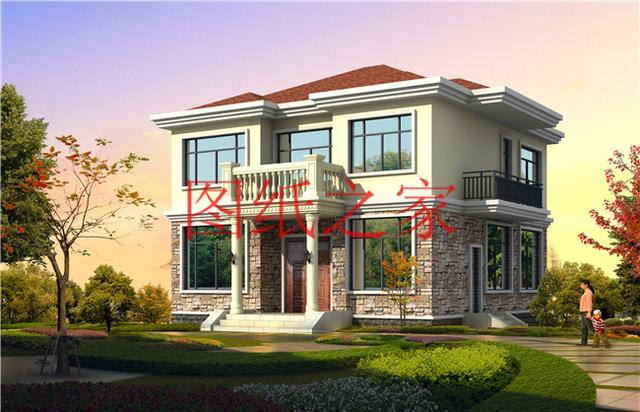 小宅基地就建一套11X12米農(nóng)村二層別墅，造價才20萬，經(jīng)濟實用！