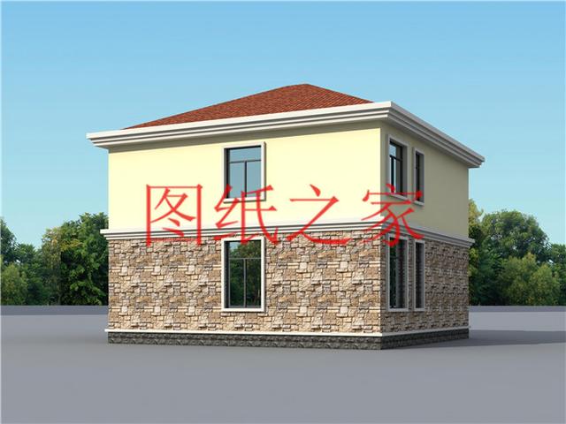 小宅基地就建一套11X12米農(nóng)村二層別墅，造價才20萬，經(jīng)濟實用！