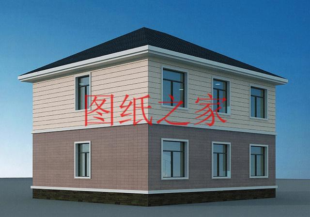 小宅基地就建一套11X12米農(nóng)村二層別墅，造價才20萬，經(jīng)濟實用！