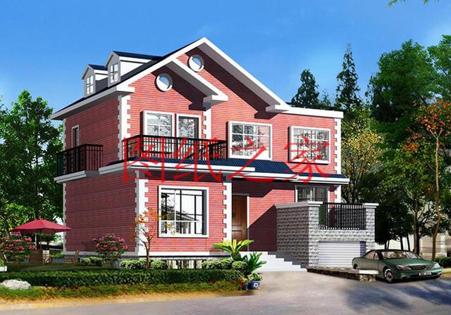 小宅基地就建一套11X12米農(nóng)村二層別墅，造價才20萬，經(jīng)濟實用！