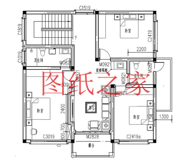 小宅基地就建一套11X12米農(nóng)村二層別墅，造價才20萬，經(jīng)濟實用！