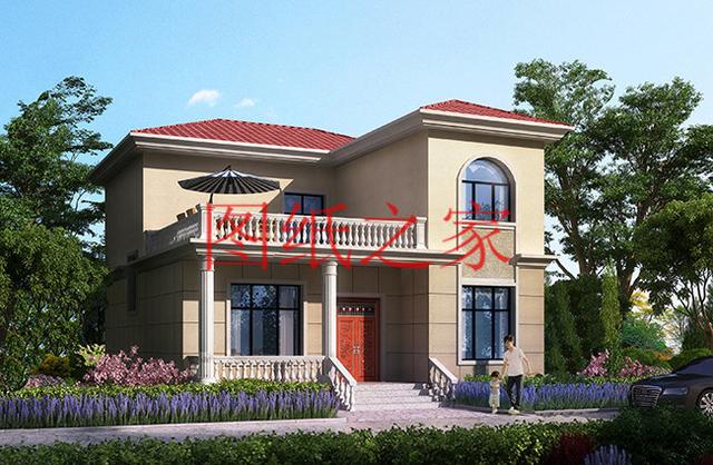 120平農(nóng)村二層別墅，12X10米、10X12米兩種尺寸，25萬搞定！