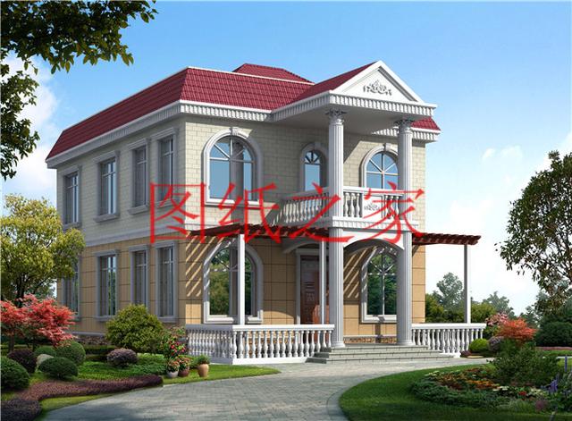 120平農(nóng)村二層別墅，12X10米、10X12米兩種尺寸，25萬搞定！