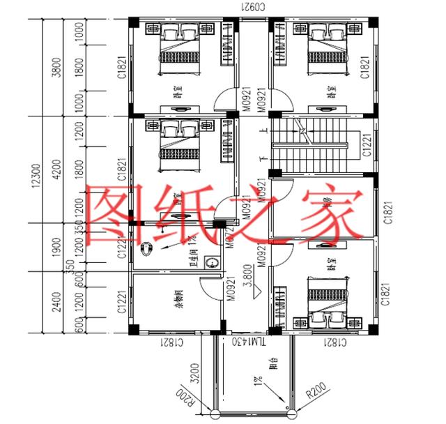 120平農(nóng)村二層別墅，12X10米、10X12米兩種尺寸，25萬搞定！