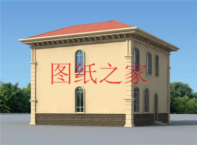 120平農(nóng)村二層別墅，12X10米、10X12米兩種尺寸，25萬搞定！