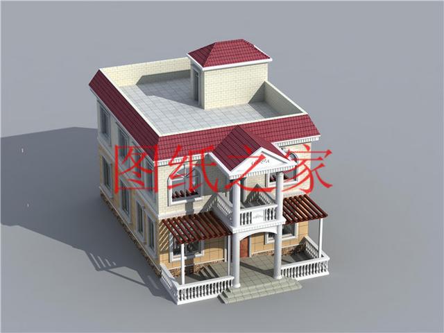 120平農(nóng)村二層別墅，12X10米、10X12米兩種尺寸，25萬搞定！