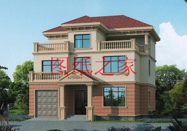 簡(jiǎn)單大氣150平三層自建別墅，13X12米、12X13米兩個(gè)戶型供你選擇