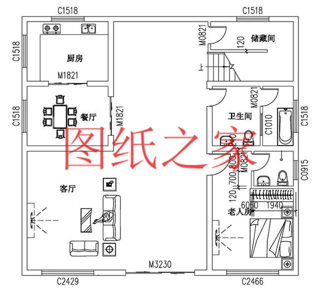 簡(jiǎn)單大氣150平三層自建別墅，13X12米、12X13米兩個(gè)戶型供你選擇