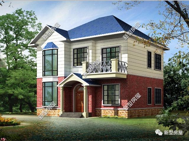 有了5套歐式農(nóng)村別墅圖紙，實現(xiàn)我的別墅夢就差宅基地和錢了！