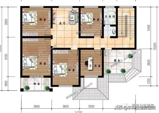 專(zhuān)為2024年建房者定制，7套帶車(chē)庫(kù)的農(nóng)村小別墅，第5套最美！