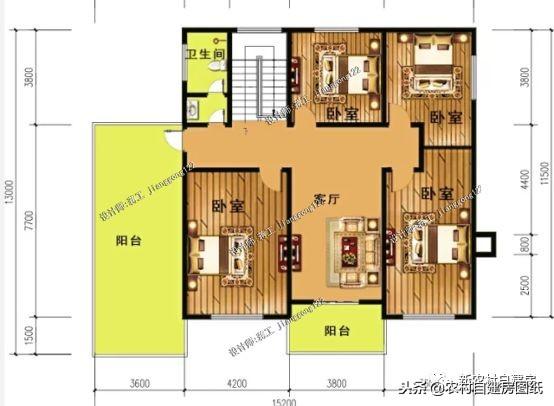 專(zhuān)為2024年建房者定制，7套帶車(chē)庫(kù)的農(nóng)村小別墅，第5套最美！