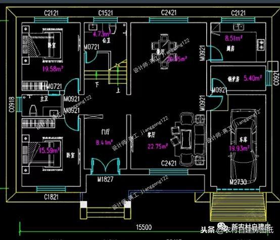 專(zhuān)為2024年建房者定制，7套帶車(chē)庫(kù)的農(nóng)村小別墅，第5套最美！