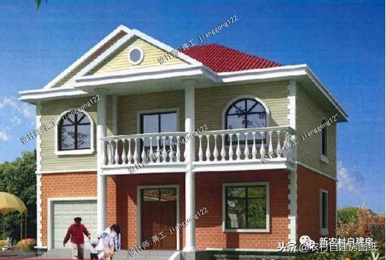 專(zhuān)為2024年建房者定制，7套帶車(chē)庫(kù)的農(nóng)村小別墅，第5套最美！