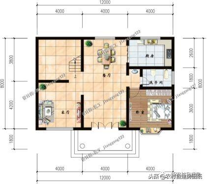 7套二三層別墅設(shè)計(jì)，都是100平，最適合農(nóng)村修建的是第5套！