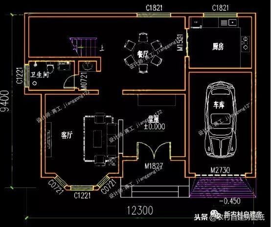 7套二三層別墅設(shè)計(jì)，都是100平，最適合農(nóng)村修建的是第5套！