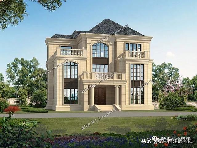 推薦12款三層農(nóng)村別墅戶型設(shè)計(jì)，豪華款和樸素款都有，第9款最好！