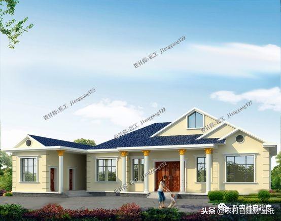 給父母建養(yǎng)老房，看看這5套帶煙囪的小別墅設計，柴火灶最接地氣