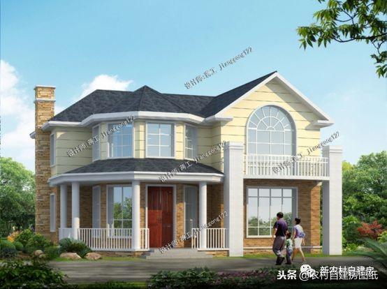 給父母建養(yǎng)老房，看看這5套帶煙囪的小別墅設計，柴火灶最接地氣