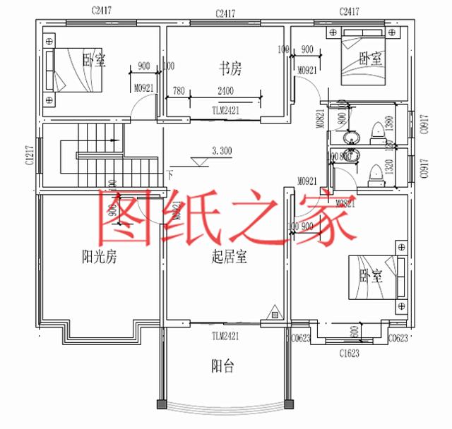 12X11米二層別墅，戶型方正造價20萬左右，非常經(jīng)濟(jì)實用！