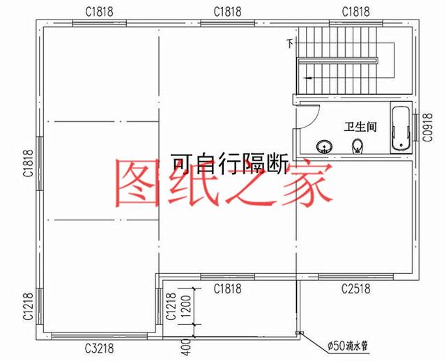 12X11米二層別墅，戶型方正造價20萬左右，非常經(jīng)濟(jì)實用！