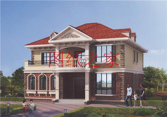 12X11米二層別墅，戶型方正造價20萬左右，非常經(jīng)濟(jì)實用！