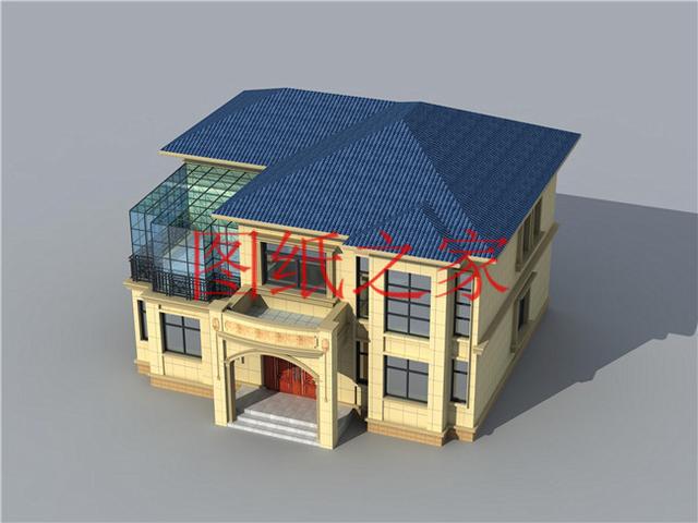 12X11米二層別墅，戶型方正造價20萬左右，非常經(jīng)濟(jì)實用！