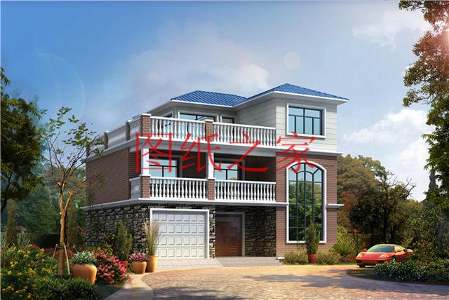 110平米左右的三層別墅，占地尺寸不到12X10米，一起來看看吧！