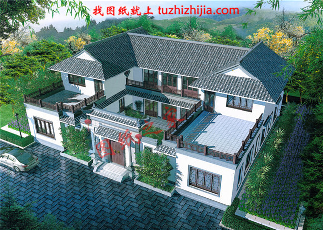 農(nóng)村適合四合院圖片及設(shè)計圖，感受傳統(tǒng)文化的魅力！