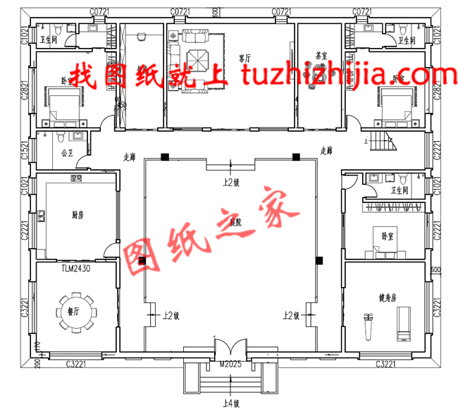 農(nóng)村適合四合院圖片及設(shè)計圖，感受傳統(tǒng)文化的魅力！
