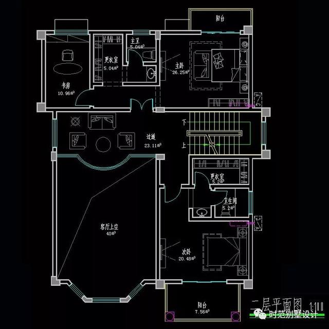 12x15米三層別墅設(shè)計6室三廳，帶堂屋露臺涼亭，大氣美觀，適合農(nóng)村自建