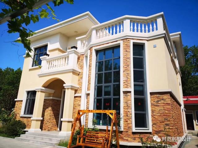 簡單好看的二層小別墅設(shè)計，帶個庭院體面舒適兩全其美，你一定喜歡