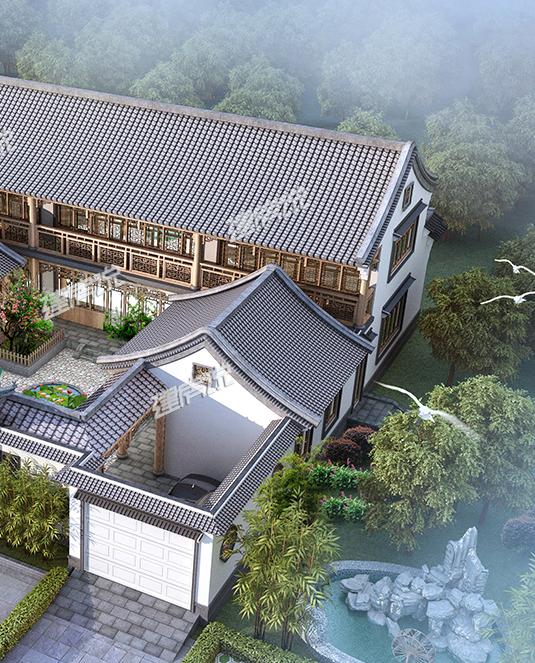 現(xiàn)代四合院別墅設(shè)計(jì)，有庭有院有車庫(kù)，千萬(wàn)不要錯(cuò)過(guò)！