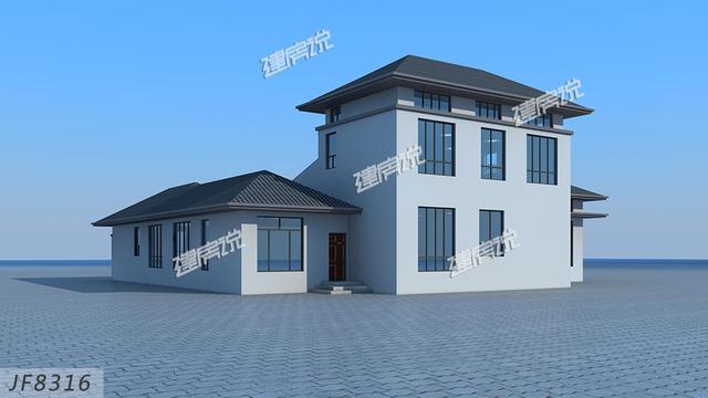 簡(jiǎn)單實(shí)用的三合院設(shè)計(jì)圖，造價(jià)非常低，建的人賺到了！