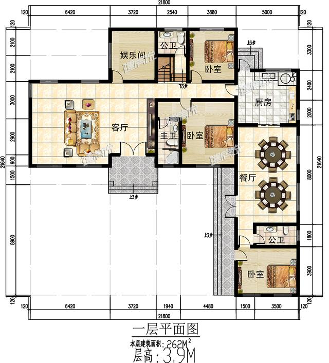 簡(jiǎn)單實(shí)用的三合院設(shè)計(jì)圖，造價(jià)非常低，建的人賺到了！