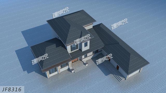 簡(jiǎn)單實(shí)用的三合院設(shè)計(jì)圖，造價(jià)非常低，建的人賺到了！