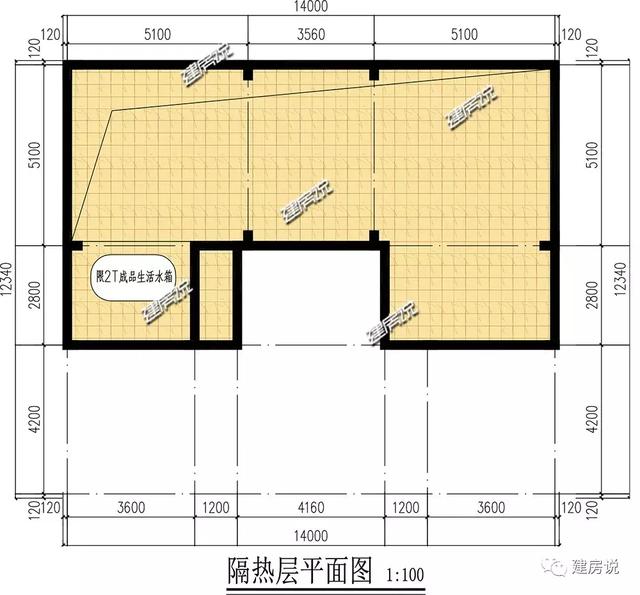 家里宅基地面積大，就蓋一棟四合院別墅，住得舒適又有面子