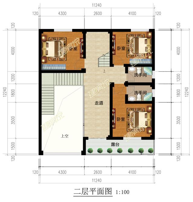 農(nóng)村自建三層別墅，帶落地窗，盡顯富貴氣派