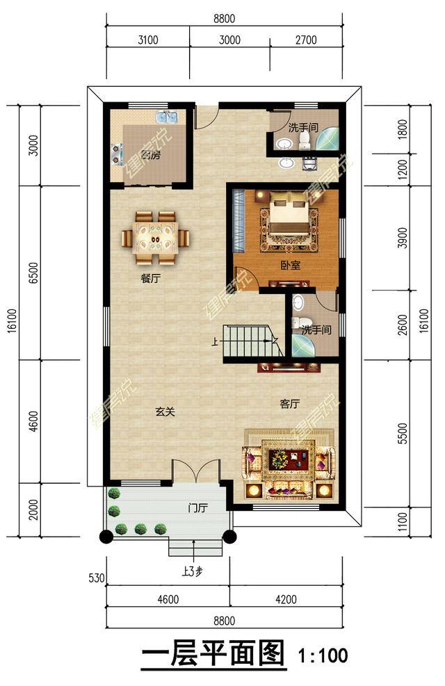 農(nóng)村自建三層別墅，帶落地窗，盡顯富貴氣派