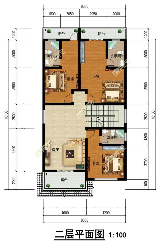 農(nóng)村自建三層別墅，帶落地窗，盡顯富貴氣派
