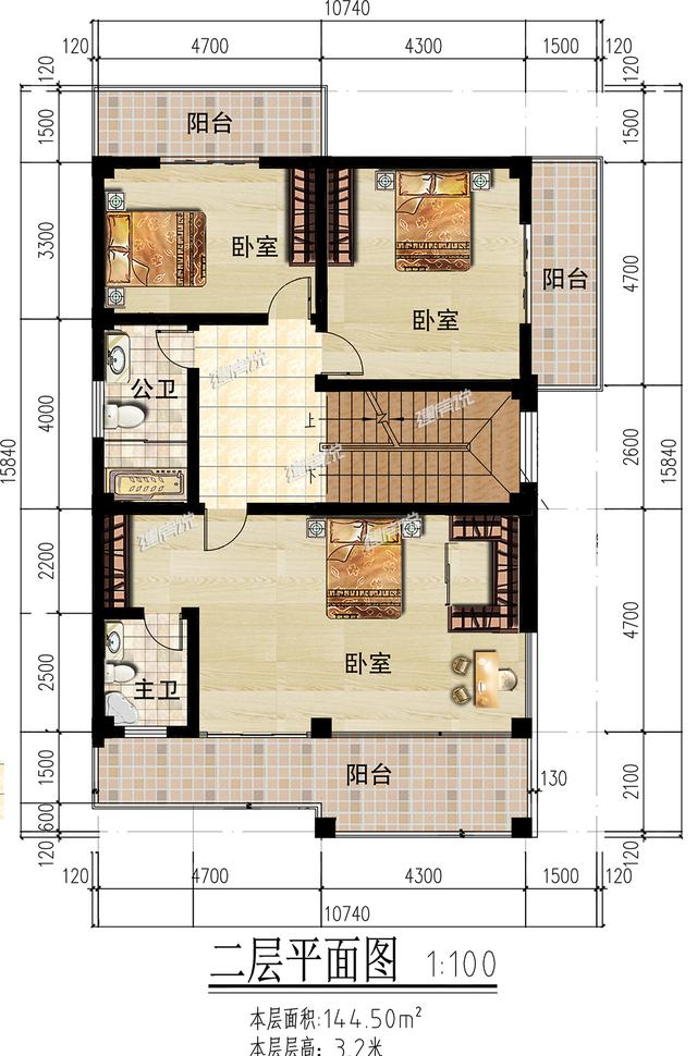 時(shí)尚現(xiàn)代的三層自建別墅，建起來絕對(duì)是村里最優(yōu)秀的！