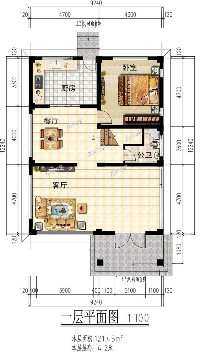 時(shí)尚現(xiàn)代的三層自建別墅，建起來絕對(duì)是村里最優(yōu)秀的！