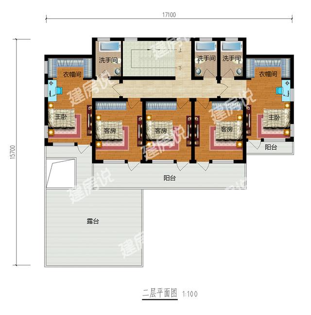 這套中式別墅設(shè)計還帶堂屋，舒適宜居接地氣，美麗動人！