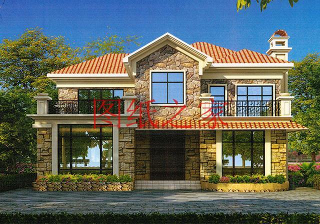 13X11米二層別墅，占地140平米造價(jià)只要25萬，非常美觀實(shí)用！