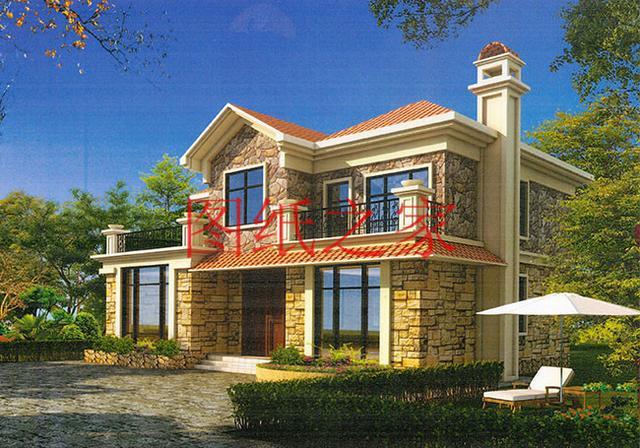 13X11米二層別墅，占地140平米造價(jià)只要25萬，非常美觀實(shí)用！