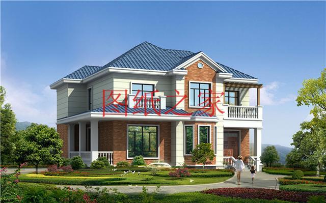 13X11米二層別墅，占地140平米造價(jià)只要25萬，非常美觀實(shí)用！