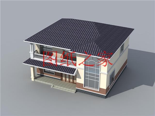 13X11米二層別墅，占地140平米造價(jià)只要25萬，非常美觀實(shí)用！