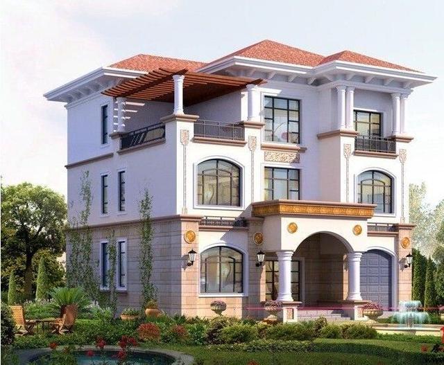 分享20套農(nóng)村三層別墅效果圖，實力派顏值功能雙在線，絕對是農(nóng)村一道靚麗風景